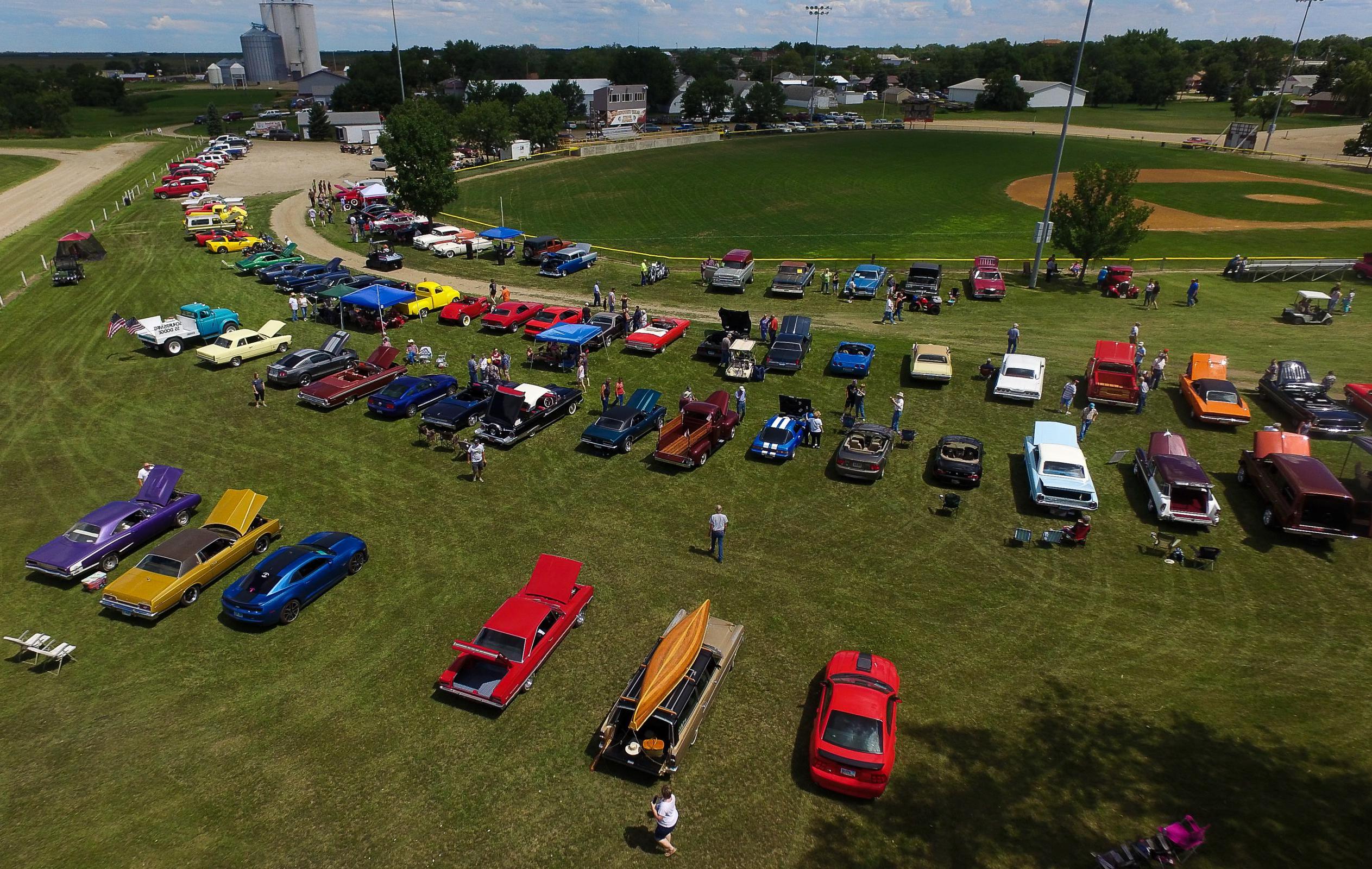 Car Show Drone Pic's image